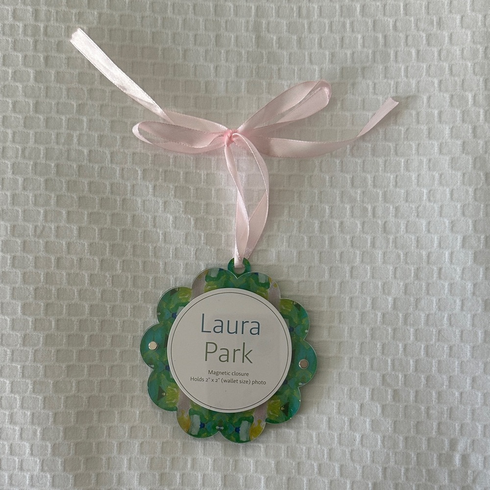 Laura Park Floral Magnetic Closure Photo Frame